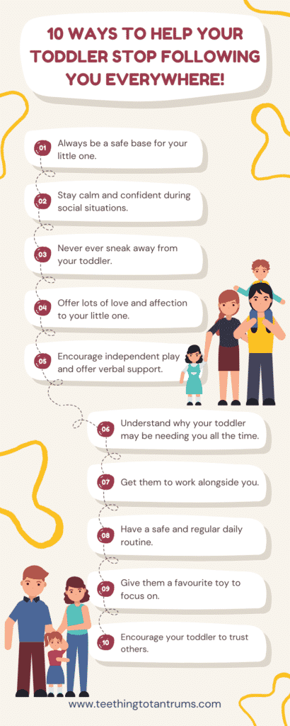 10 Ways To Help Your Toddler Stop Following You Everywhere