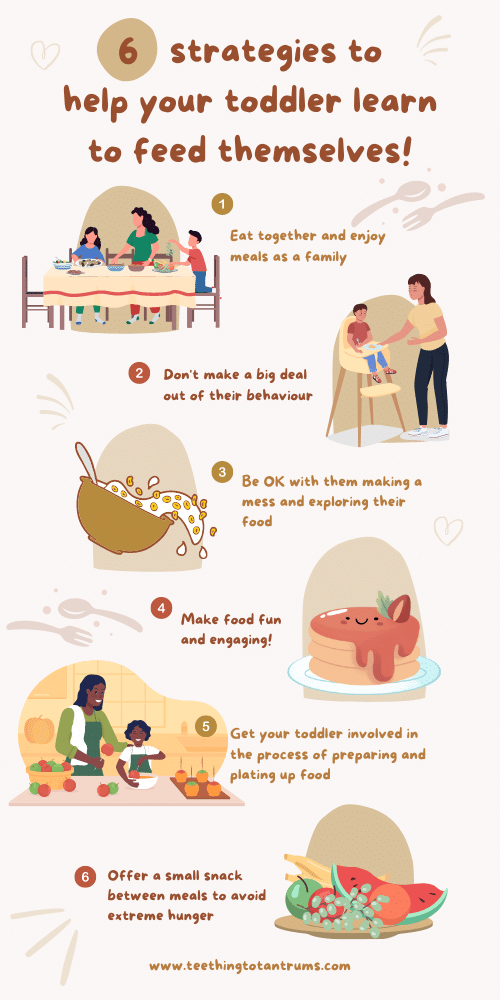 Easy Tricks to Teach Toddlers to Feed Themselves - Your Kid's Table