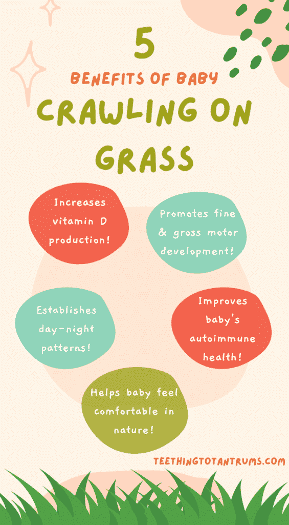 Benefits Of Babies Crawling On Grass