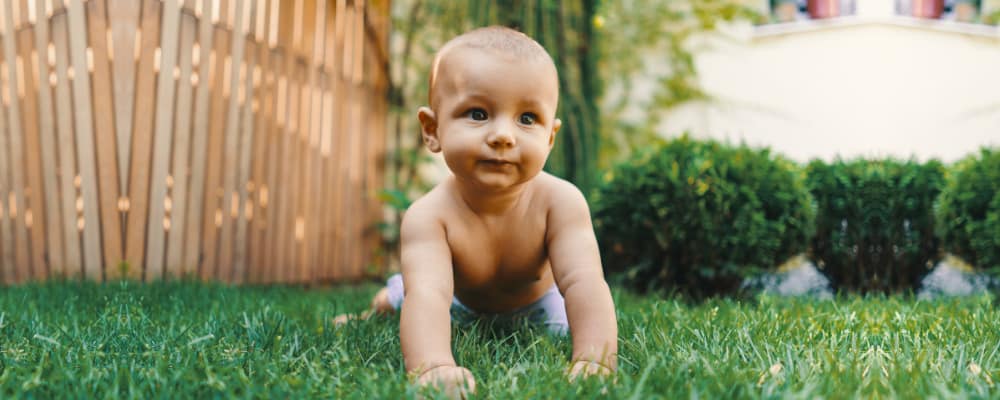 is it ok for baby to crawl on grass Featured Image (1) is it ok for baby to crawl on grass Featured Image (1)