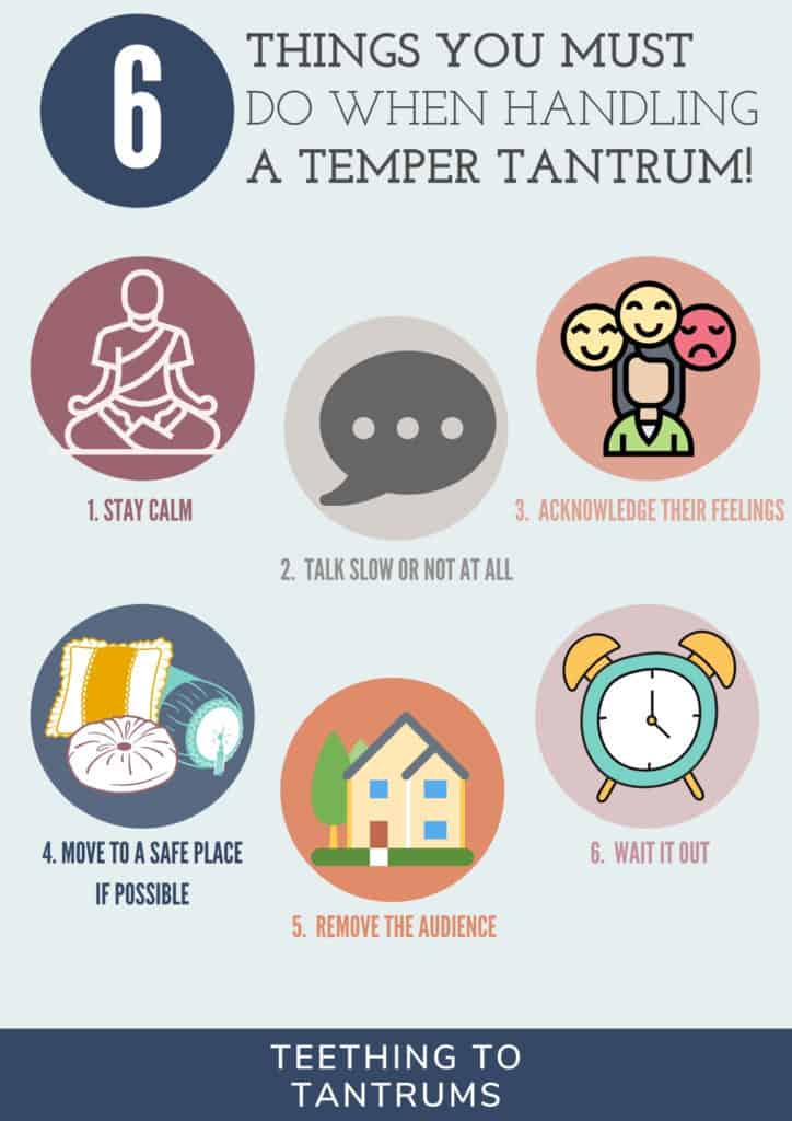 6 Things You Must Do During a Temper Tantrum