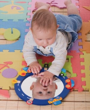 Activities for 3 month old mirror mirror