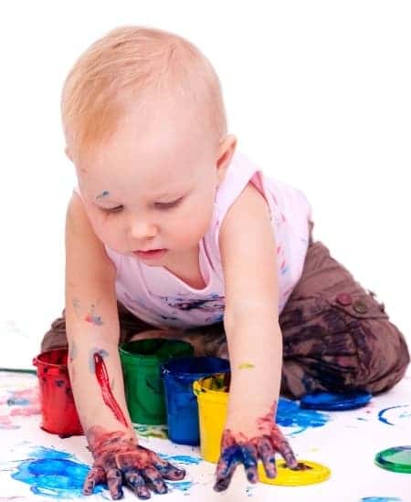 Toddler Painting Ideas Finger Painting