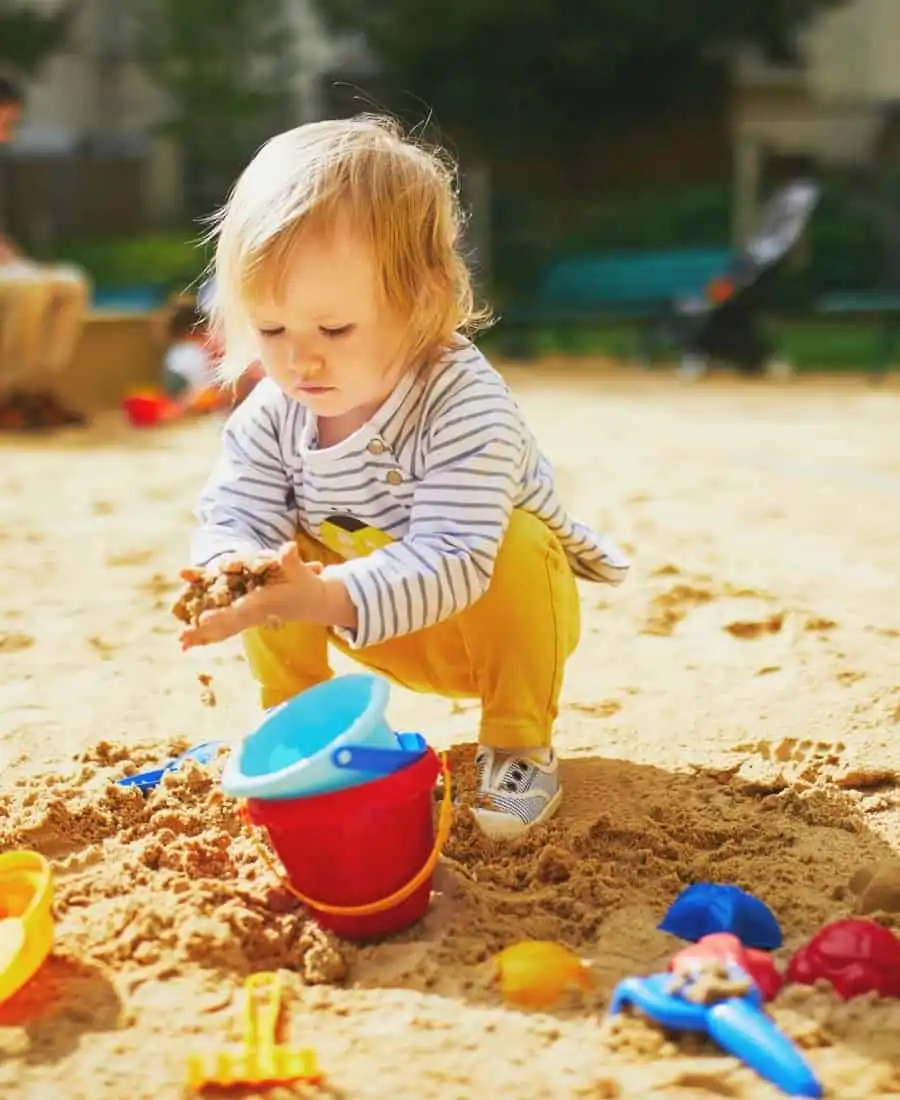 Sensory Sand Bin