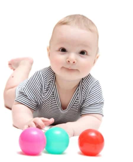 Gross Motor Activities For Infants Ball Play