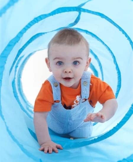 Gross Motor Activities For Infants Tunnel Fun