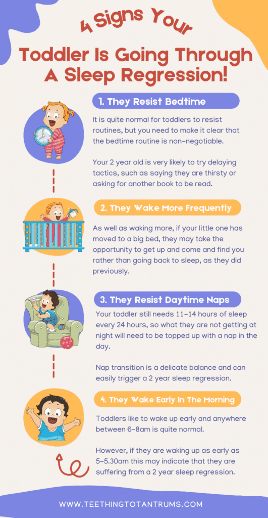 4 Signs Of The 2 Year Sleep Regression