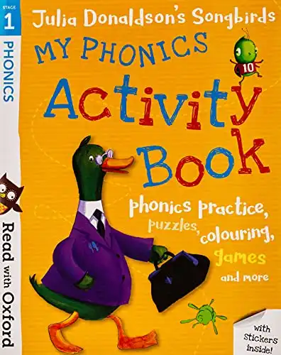 Stage 1: My Phonics Activity Book - Julia Donaldson's Songbirds