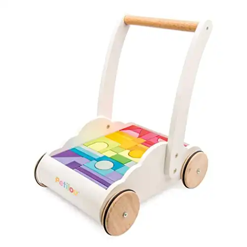 Le Toy Van - Petilou Wooden Walker Toy for Toddlers and Babies