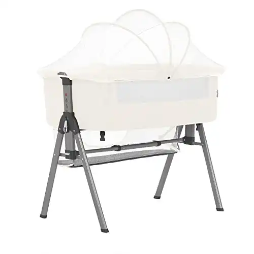 Dream On Me Lotus Bassinet & Bedside Sleeper