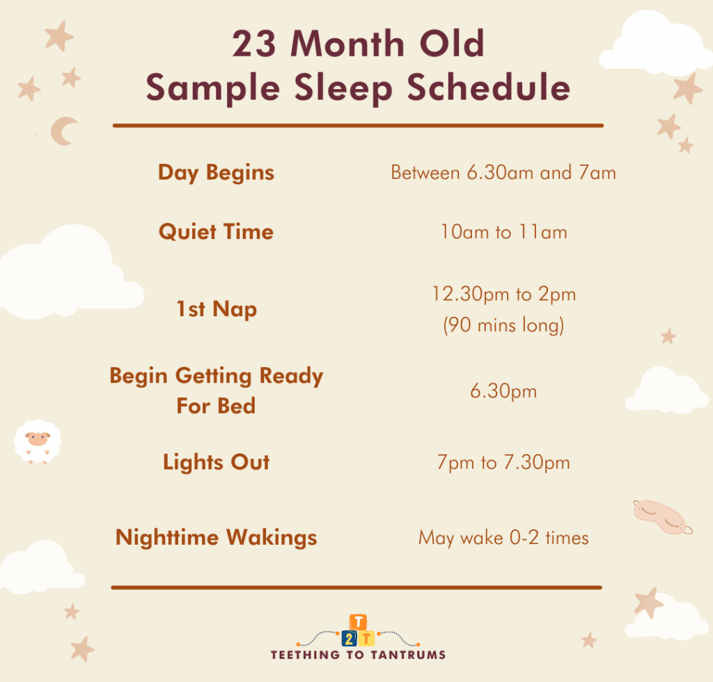 23 Month Old Sleep Schedule The Complete Guide