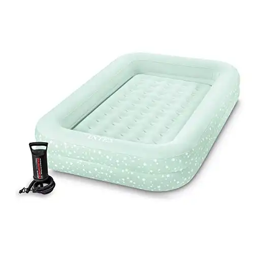 Intex - Kidz Travel Bed with Hand Pump