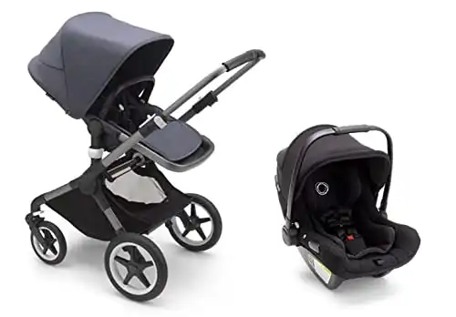 Bugaboo Fox 3 Complete Stroller and Turtle Air by Nuna Car Seat