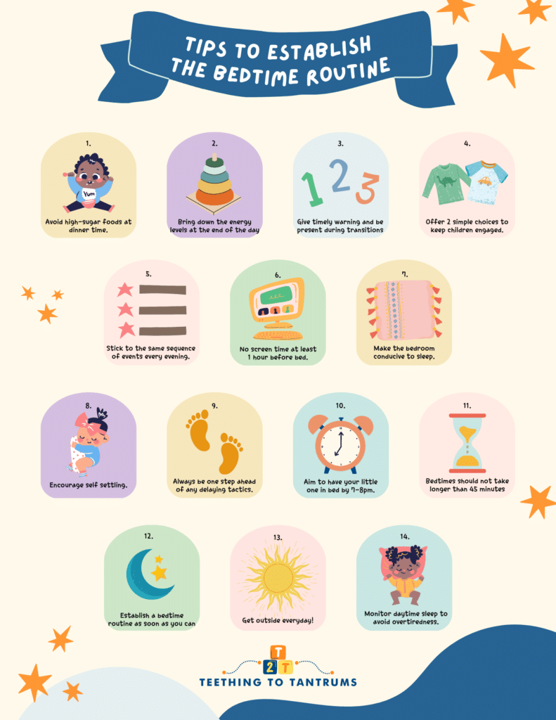 How to establish a bedtime routine
