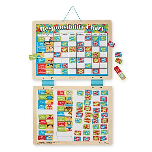 Melissa & Doug Magnetic Responsibility And Chores Chart