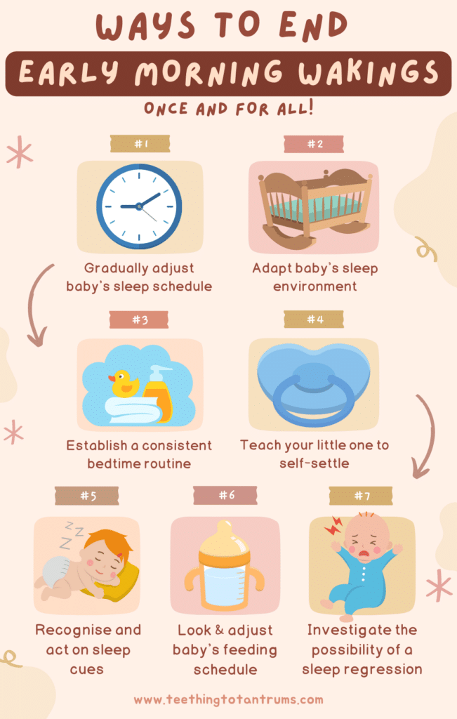 7 Ways To End Baby's Early Morning Wakings