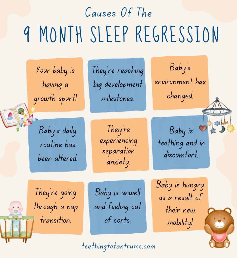 Causes Of The 9 Month Sleep Regression