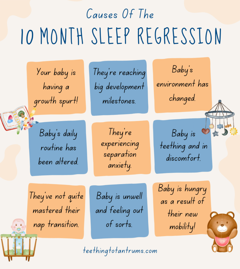 The 10 Month Sleep Regression Causes
