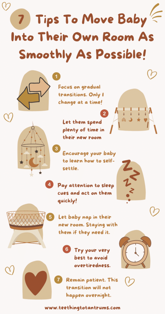 Tips To Make Baby's Move Into Their Own Room As Smooth As Possible