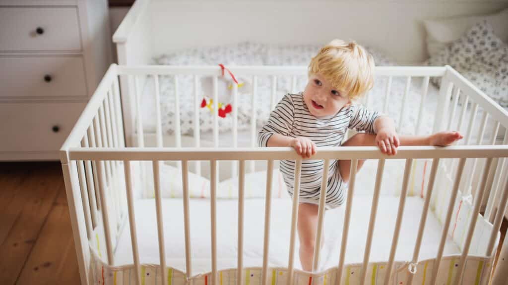 How To Prevent Toddler From Climbing Out Of Crib Featured