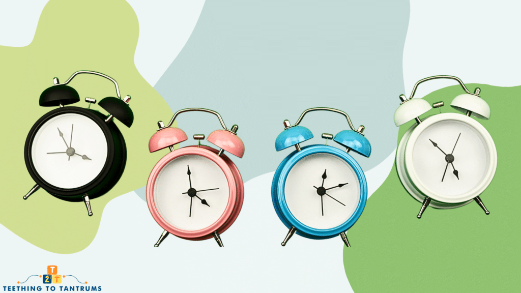 Toddler Jet Lag Clocks