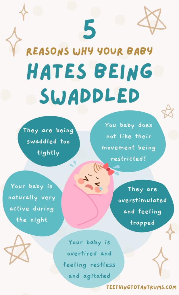 Reasons Why Your Baby Hates Swaddling