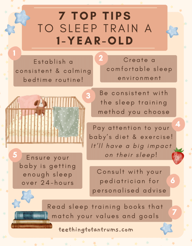 Tips For Sleep Training A 1-Year-Old