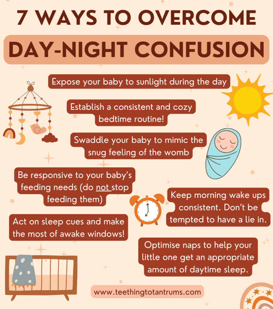 7 Ways To Overcome Newborn Day-Night Confusion