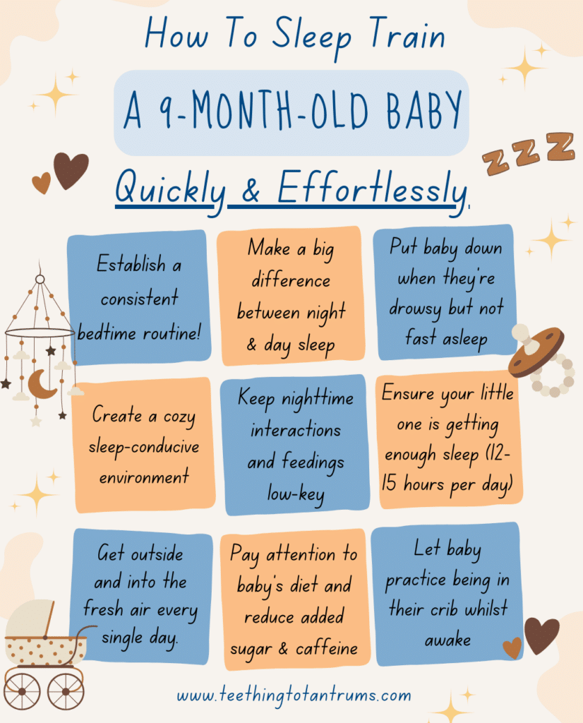 9 Month Old Sleep Training Tips