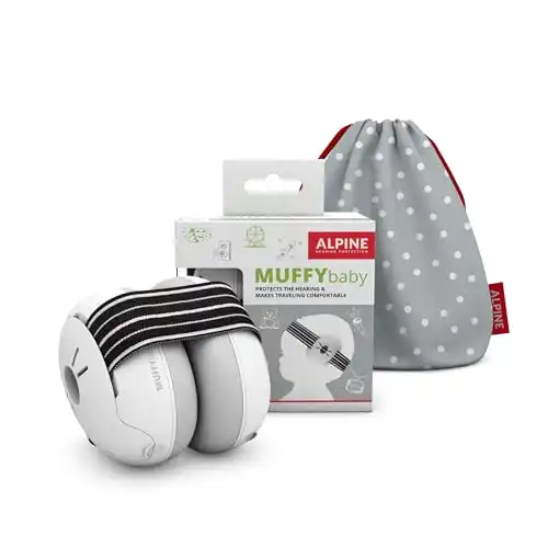 Alpine Muffy Baby Ear Protection for Babies Aged 6 to 36 Months