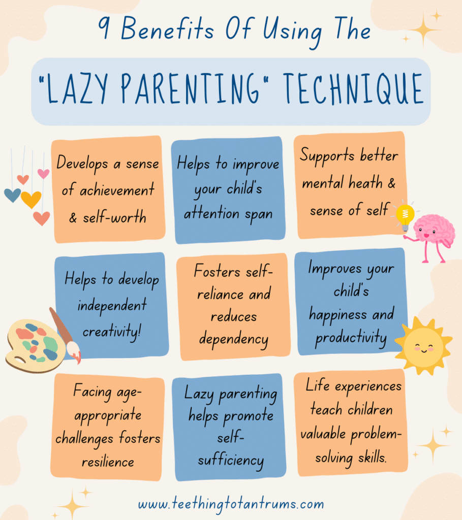 9 Benefits Of Lazy Parenting